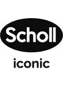 Scholl Iconic Pescura Heel Matt Denim Γυναικεία Ανατομικά Σανδάλια Μπλε (F306601017)