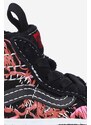 Παιδικά πάνινα παπούτσια Vans X Stranger Things SK8-H χρώμα: μαύρο