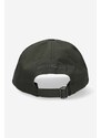 Βαμβακερό καπέλο του μπέιζμπολ Norse Projects χρώμα πράσινο N80.0001.8109