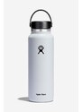 Θερμικό μπουκάλι Hydro Flask 40 OZ Wide Mouth Flex Cap White