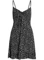 Celestino Mini φόρεμα με βολάν μαυρο για Γυναίκα