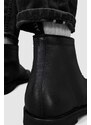 Δερμάτινα μποτάκια AllSaints Harland , χρώμα: μαύρο
