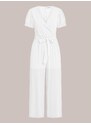 Celestino Ολόσωμη φόρμα με αποσπώμενη ζώνη λευκο για Γυναίκα