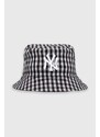 Βαμβακερό καπέλο New Era χρώμα μαύρο 60298636