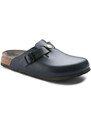Birkenstock Boston ESD Natural Leather Narrow Fit Blue Γυναίκες - Σανδάλια Birkenstock - Μπλε - 61388-3.5