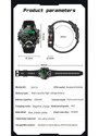 Smartwatch Microwear KR10 - Blue Silicone