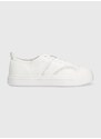 Παπούτσια Calvin Klein LOW PROF CUP LACE UP χρώμα: άσπρο, HW0HW01553