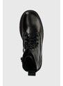Δερμάτινα workers Calvin Klein PITCHED COMBAT BOOT χρώμα: μαύρο, HW0HW01599 F3HW0HW01599