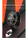 Smartwatch Microwear A70 600mAh Battery - Orange Silicone