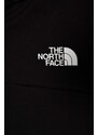 Παιδική βαμβακερή μπλούζα The North Face G DREW PEAK CROP P/O HOODIE χρώμα: μαύρο, με κουκούλα