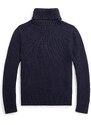 Παιδικό βαμβακερό πουλόβερ Polo Ralph Lauren χρώμα: ναυτικό μπλε