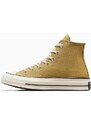 Πάνινα παπούτσια Converse Chuck 70 χρώμα: κίτρινο, A04590C
