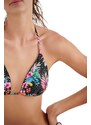 Γυναικείο Μαγιό BLU4U Bikini Top “Polca Tropics” Τρίγωνο Διπλής Όψης