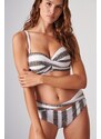 Γυναικείο Μαγιό BLU4U Bikini Bottom “Woven Zebra”