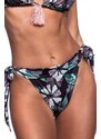 Γυναικείο Μαγιό BLUEPOINT Bikini Bottom “Pastel Palm” Με Κορδόνια