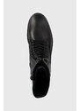 Μποτάκια εργασίας Calvin Klein CLEAT COMBAT BOOT - EPI MONO MIX χρώμα: μαύρο, HW0HW01713 F3HW0HW01713