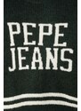 Παιδικό πουλόβερ από μείγμα μαλλιού Pepe Jeans χρώμα: πράσινο