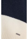 Παιδικό πουλόβερ από μείγμα μαλλιού Pepe Jeans χρώμα: ναυτικό μπλε