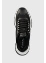 Αθλητικά Calvin Klein 2 PIECE SOLE RUNNER LACE UP χρώμα: μαύρο, HW0HW01640 F3HW0HW01640