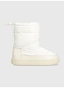 Μπότες χιονιού Tommy Jeans TJW WINTER BOOT χρώμα: άσπρο, EN0EN02252 F3EN0EN02252