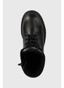 Παιδικές μπότες Calvin Klein Jeans χρώμα: μαύρο