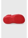 Παιδικές παντόφλες Crocs χρώμα: κόκκινο
