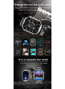 Smartwatch Microwear GW55 - Black Camo