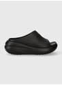 Παντόφλες Crocs Classic Crush Slide Classic Crush Slide χρώμα: μαύρο, 28731 IL3431 207670
