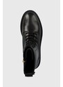 Δερμάτινες μπότες Gant Kelliin γυναικείες, χρώμα: μαύρο, 27541350.G00 F327541350.G00