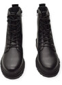 S.OLIVER Lace Boot Flat 5-25214-41 007 BLACK UNI