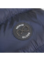 Prince Oliver Puffer Short Jacket Μπλε Σκούρο (Modern Fit)
