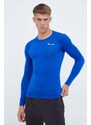 Λειτουργικό μακρυμάνικο πουκάμισο Salewa Zebru Fresh χρώμα: ναυτικό μπλε