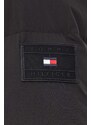 Μπουφάν με επένδυση από πούπουλα Tommy Hilfiger ανδρικό, χρώμα: μαύρο