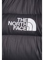 Μπουφάν με επένδυση από πούπουλα The North Face ανδρικό, χρώμα: μαύρο