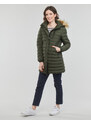 Χοντρό μπουφάν Superdry FUJI HOODED MID LENGTH PUFFER