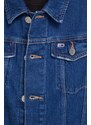 Τζιν μπουφάν Tommy Jeans χρώμα: ναυτικό μπλε