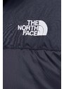 Μπουφάν με επένδυση από πούπουλα The North Face ανδρικό, χρώμα: μαύρο