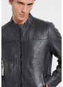 FUNKY BUDDHA Ανδρικό δερμάτινο jacket (Sheepskin)