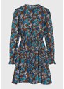 FUNKY BUDDHA Φλοράλ μίνι φόρεμα από βισκόζη