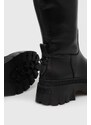 Δερμάτινες μπότες Coach Julietta γυναικείες, χρώμα: μαύρο, CN097 F3CN097