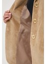 Βαμβακερό blazer MICHAEL Michael Kors χρώμα: μπεζ
