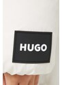Μπουφάν HUGO χρώμα: μπεζ