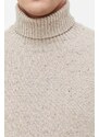 Μάλλινο πουλόβερ Marc O'Polo ανδρικά, χρώμα: μπεζ