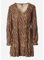 FUNKY BUDDHA Μίνι κρουαζέ φόρεμα από βισκόζη