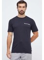 Βαμβακερό μπλουζάκι Burton ανδρικά, χρώμα: μαύρο