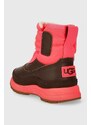 Παιδικές μπότες χιονιού UGG T TANEY WEATHER G χρώμα: μοβ
