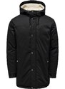 Only & Sons Χειμερινό παρκά 'Alexander' μαύρο / offwhite