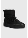 Μπότες χιονιού Calvin Klein Jeans BOLD VULC FLATF SNOW BOOT WN χρώμα: μαύρο, YW0YW01181 F3YW0YW01181