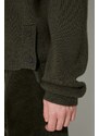 Μάλλινο πουλόβερ A-COLD-WALL* ανδρικά, χρώμα: πράσινο F3ACWMK152