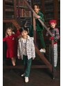 Παιδικό πουλόβερ από μείγμα μαλλιού Kenzo Kids χρώμα: κόκκινο